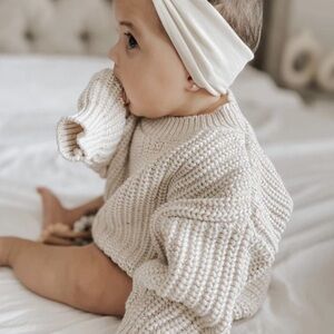 Oat Children Kids Unisex Chunky Oversized Sweater